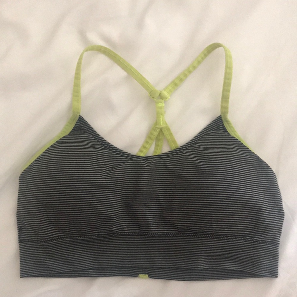 Black and neon Sports Bra selling 2!